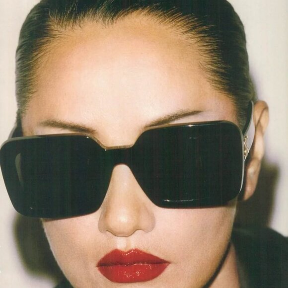 Celine TRIOMPHE Women Sunglasses Black Square CL40304U 01A NEW AUTHENTIC - Picture 9 of 13